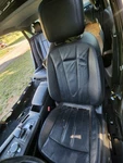 17-24 Audi A4 S4 Driver Left Front Seat Assembly Black Leather Power Heated Oem. Fixed Price $140.00.