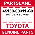 45130-60311-C0 Toyota Oem Genuine Button Assy, Horn. Fixed Price $1034.37.