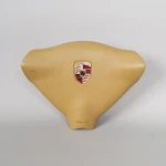 2000-2004 Porsche 911 Boxster 3 Spoke Steering Wheel Airbag Beige Oem. Fixed Price $449.24.