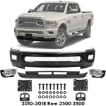 Front Bumper Face Bar Paintable Kit With Brackets For 2010-2018 Ram 2500 3500. Fixed Price $634.90.