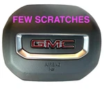 2023 2024 2025 Gmc Canyon Driver Wheel Airbag (W/1 Plug) Black Few Scratches. Fixed Price $450.00.