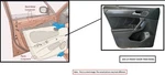 Left Blk Front Door Trim Panel Oem 2012 Mini Countryma. Fixed Price $125.00.