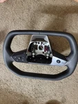 Oem Tesla Everest Cybertruck Cyberbeast Steering Wheel Square 1692551-00-D#8. Fixed Price $450.00.